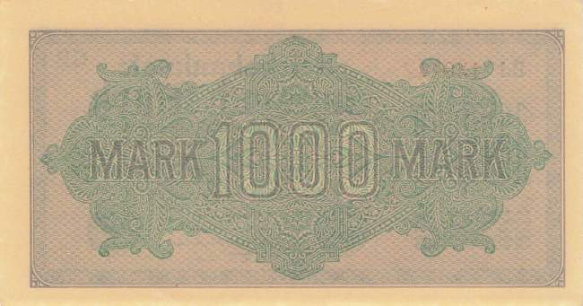 1000 Mark 1922 ro.75d GP